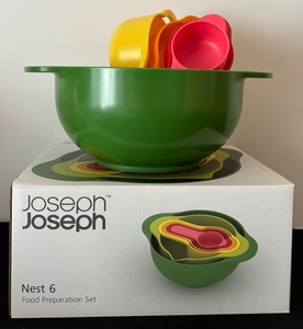 lot 41 image: New in Box - Joseph Nest 6 Food Prepping Set