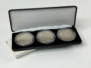 lot 10 image: 1921 P,D,& S Morgan Silver Dollars