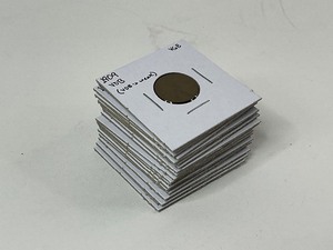 lot 15 image: 18pc Lot of Semi Key and UNC Wheat Pennies
