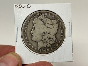 lot 22 image: 1900-O Morgan Silver Dollar