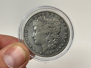 lot 30 image: 1897-O Morgan Silver Dollar