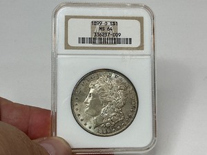 lot 40 image: 1899-O MS64 Morgan Silver Dollar NGC