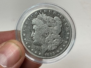 lot 45 image: 1895-S KEY DATE Morgan Silver Dollar