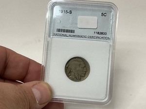 lot 65 image: 1915-S Buffalo Nickel