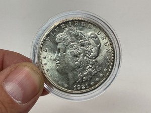 lot 73 image: 1921-S Morgan Silver Dollar