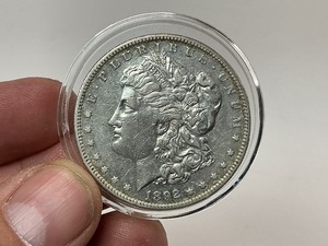 lot 74 image: 1892-S KEY DATE Morgan Silver Dollar
