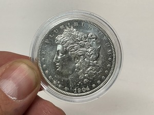 lot 75 image: 1904-O Morgan Silver Dollar
