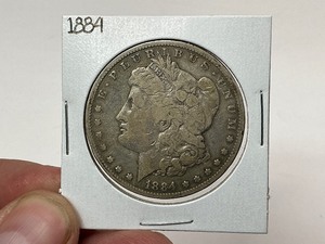 lot 77 image: 1884 Morgan Silver Dollar