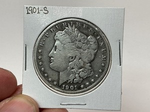 lot 78 image: 1901-S Morgan Silver Dollar