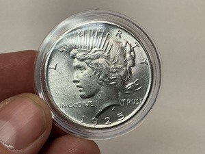 lot 81 image: 1925 Peace Silver Dollar