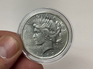 lot 82 image: 1923 Peace Silver Dollar