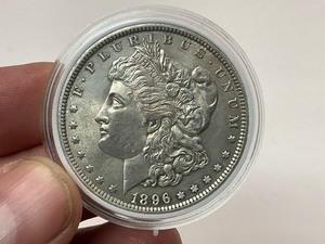 lot 92 image: 1896 Morgan Silver Dollar