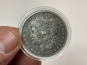 lot 96 image: 1886-O Morgan Silver Dollar