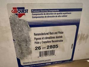 lot 3 image: Carquest Remanufactued Rack and Pinion 26-2805