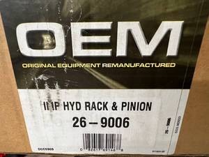 lot 12 image: OEM Remanufactured Rack and Pinion 26-9006
