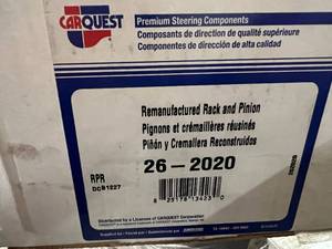 lot 14 image: Carquest Remanufactued Rack and Pinion 26-2020