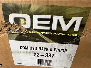 lot 17 image: OEM Remanufactured Rack and Pinion 22-387