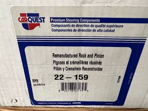 lot 21 image: Carquest Remanufactued Rack and Pinion 22-159