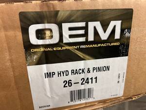 lot 24 image: OEM Remanufactured Rack and Pinion 26-2411