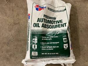 lot 28 image: 2 Bags of Carquest Premium Automotive Oil Absorbent