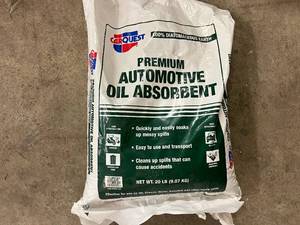 lot 31 image: 2 Bags of Carquest Premium Automotive Oil Absorbent