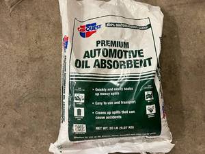 lot 34 image: 2 Bags of Carquest Premium Automotive Oil Absorbent