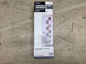 lot 83 image: Everbilt 16 Pair Over-The-Door Shoe Organizer