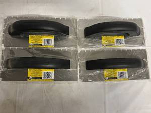 lot 97 image: 4 QEP Economy Notched Trowels