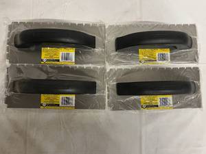 lot 99 image: 4 QEP Economy Notched Trowels