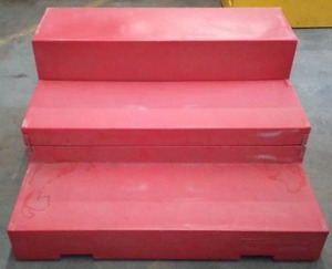 lot 10 image: Red Staging Flip Forms.  4 ft. Wide