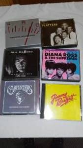 lot 684 image: Classic R and B, Easy Listening CDs. Neil Diamond, Marvin Gaye, Dean Martin, The Platters, Supremes, Dr Hook, Mercyme  and Many More.