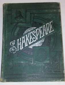 lot 708 image: William Shakespeare - Art Edition (1890) - Collectible Antique Leather Book