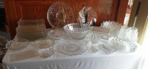 lot 731 image: Crystal Bowl, Platers And More.