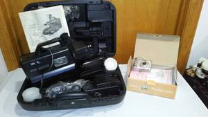 lot 747 image: Video CameraRecorder And Canon Power Shot Camera A530.