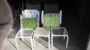 lot 47 image: Outdoor Patio Chairs And More. 