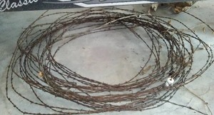 lot 54 image: Barbed Wire