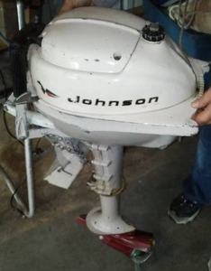 lot 87 image: Johnson Fishing Motor, Circa 1960s