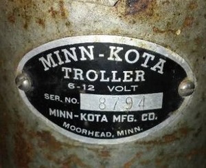 lot 94 image: Minn-Kota Toller Motor. 