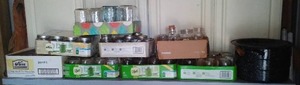 lot 42 image: Spectacular Canning Lot. BallKerr Jars, Canner