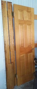 lot 59 image: Panel Wood Door 24in.