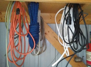 lot 108 image: Rope, Extentin Cords And More.