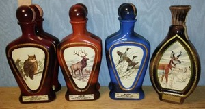 lot 119 image: Jim Beam Decorative Decanters (7)