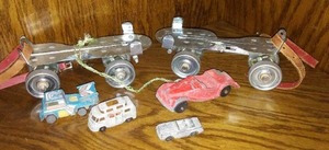 lot 208 image: Vintage Toy Cars Tootsie and VW
