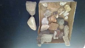 lot 233 image: Collection of Natural Rocks and Minerals