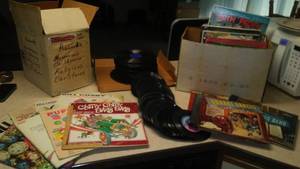 lot 275 image: Vintage Vinyl Records including Childrens Music and Classic Hits