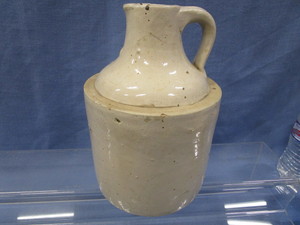 lot 33 image: Crockery Jug, Bottom Incised MSC