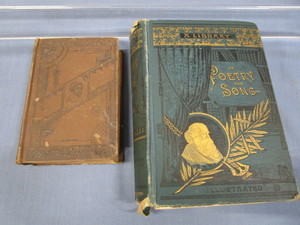 lot 82 image: Library Of Poems & Songs, Life of Stephen Douglas Books