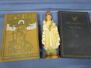 lot 113 image: Books, 1898, 1927, Vintage Statue