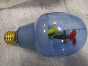 lot 119 image: Blue Toned Light Bulb