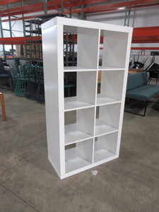 lot 351 image: WHITE STORAGE CUBBY